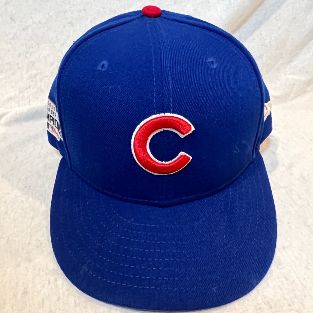 Chicago Cubs 2016 World Series Team Color 59FIFTY Fitted Hat Royal Blue